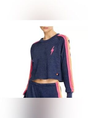 Aviator Nation crop Sweatshirt and pants